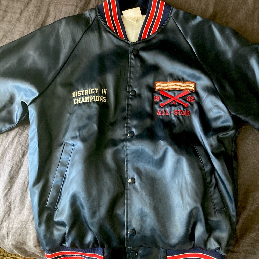 Y2K 90s BASEBALL VARSITY JACKET